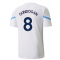 2021-2022 Man City Pre Match Jersey (White) (GUNDOGAN 8)