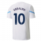 2021-2022 Man City Pre Match Jersey (White) - Kids (GREALISH 10)