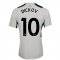 2021-2022 Man City PRO Training Jersey (White) (DICKOV 10)