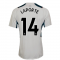 2021-2022 Man City PRO Training Jersey (White) (LAPORTE 14)