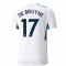 2021-2022 Man City Training Shirt (White) (DE BRUYNE 17)