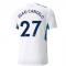 2021-2022 Man City Training Shirt (White) (JOAO CANCELO 27)