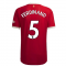 2021-2022 Man Utd Authentic Home Shirt (FERDINAND 5)
