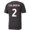 2022-2023 AC Milan Casuals Tee (Black) (CALABRIA 2)