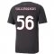 2022-2023 AC Milan Casuals Tee (Black) (SAELEMAEKERS 56)