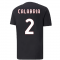 2022-2023 AC Milan FtblCore Tee (Black) (CALABRIA 2)