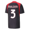 2022-2023 AC Milan Gameday Jersey (Black) (MALDINI 3)