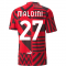 2022-2023 AC Milan Pre-Match Jersey (Red) (MALDINI 27)