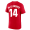 2022-2023 Atletico Madrid Swoosh Tee (Red) (M LLORENTE 14)