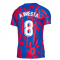 2022-2023 Barcelona Pre-Match Training Shirt (Blue) (A INIESTA 8)