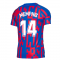 2022-2023 Barcelona Pre-Match Training Shirt (Blue) (MEMPHIS 14)