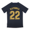 2022-2023 Barcelona Pre-Match Training Shirt (Obsidian) (RAPHINHA 22)