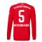 2022-2023 Bayern Munich Long Sleeve Home Shirt (Kids) (BECKENBAUER 5)