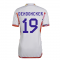 2022-2023 Belgium Authentic Away Shirt (DENDONCKER 19)