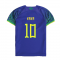 2022-2023 Brazil Away Little Boys Mini Kit (Kaka 10)