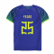 2022-2023 Brazil Away Little Boys Mini Kit (Pedro 25)