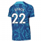 2022-2023 Chelsea Pre-Match Training Shirt (Blue) - Kids (ZIYECH 22)