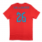 2022-2023 England World Cup Crest Tee (Red) (Gallagher 26)
