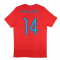 2022-2023 England World Cup Crest Tee (Red) - Kids (Phillips 14)