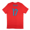 2022-2023 England World Cup Crest Tee (Red) (Saka 17)