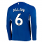 2022-2023 Everton Home Long Sleeve Shirt (ALLAN 6)