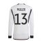 2022-2023 Germany Long Sleeve Home Shirt (MULLER 13)