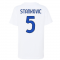 2022-2023 Inter Milan Swoosh Tee (White) - Kids (STANKOVIC 5)