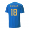 2022-2023 Italy Player Casuals Tee (Blue) (BARELLA 18)