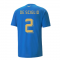 2022-2023 Italy Player Casuals Tee (Blue) (DE SCIGLIO 2)