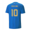 2022-2023 Italy Player Casuals Tee (Blue) (INSIGNE 10)