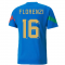 2022-2023 Italy Player Training Jersey (Blue) (FLORENZI 16)