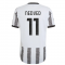 2022-2023 Juventus Authentic Home Shirt (NEDVED 11)