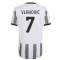 2022-2023 Juventus Authentic Home Shirt (VLAHOVIC 7)