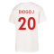 2022-2023 Liverpool Crest Tee (White) (DIOGO J 20)