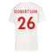 2022-2023 Liverpool Crest Tee (White) (ROBERTSON 26)