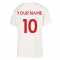 2022-2023 Liverpool Crest Tee (White) (Your Name)