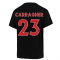 2022-2023 Liverpool Swoosh Tee (Black) (CARRAGHER 23)