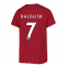 2022-2023 Liverpool Swoosh Tee (Red) - Kids (DALGLISH 7)