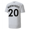 2022-2023 Man City Casuals Tee (Light Grey) (BERNARDO 20)