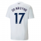 2022-2023 Man City Casuals Tee (White) (DE BRUYNE 17)