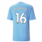 2022-2023 Man City FtblCulture Tee (Blue) (RODRIGO 16)