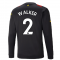 2022-2023 Man City Long Sleeve Away Shirt (WALKER 2)