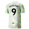 2022-2023 Man City Pre-Match Jersey (Grey Violet) (HAALAND 9)