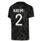 2022-2023 PSG Pre-Match Training Shirt (Black) - Kids (HAKIMI 2)