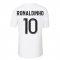 2022-2023 PSG Swoosh Tee (White) (RONALDINHO 10)