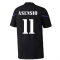 2022-2023 Real Madrid Training Tee (Black) (ASENSIO 11)