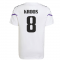 2022-2023 Real Madrid Training Tee (White) (KROOS 8)