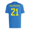 2022-2023 Sweden Training Jersey (Glory Blue) (KULUSEVSKI 21)