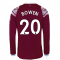 2022-2023 West Ham Long Sleeve Home Shirt (BOWEN 20)