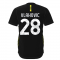 2021-2022 Juventus Travel Tee (Black) (VLAHOVIC 7)